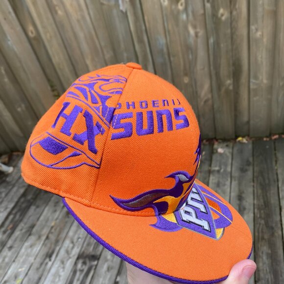 Vintage 1998 Adidas Pheonix Suns Embroidered NBA Basketball Hat Cap - Picture 5 of 8